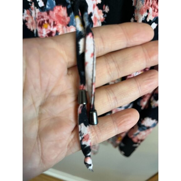 Torrid Dress 4X Pink Floral Mini Feminine Hi Lo Tropical Peasant Skater Hippie - Picture 7 of 16